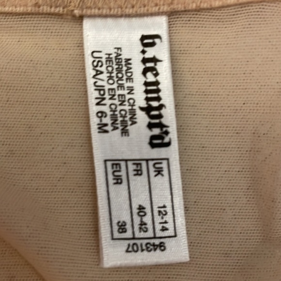 Mesh Lace Bow See Through Nude Panty - Picture 3 of 4